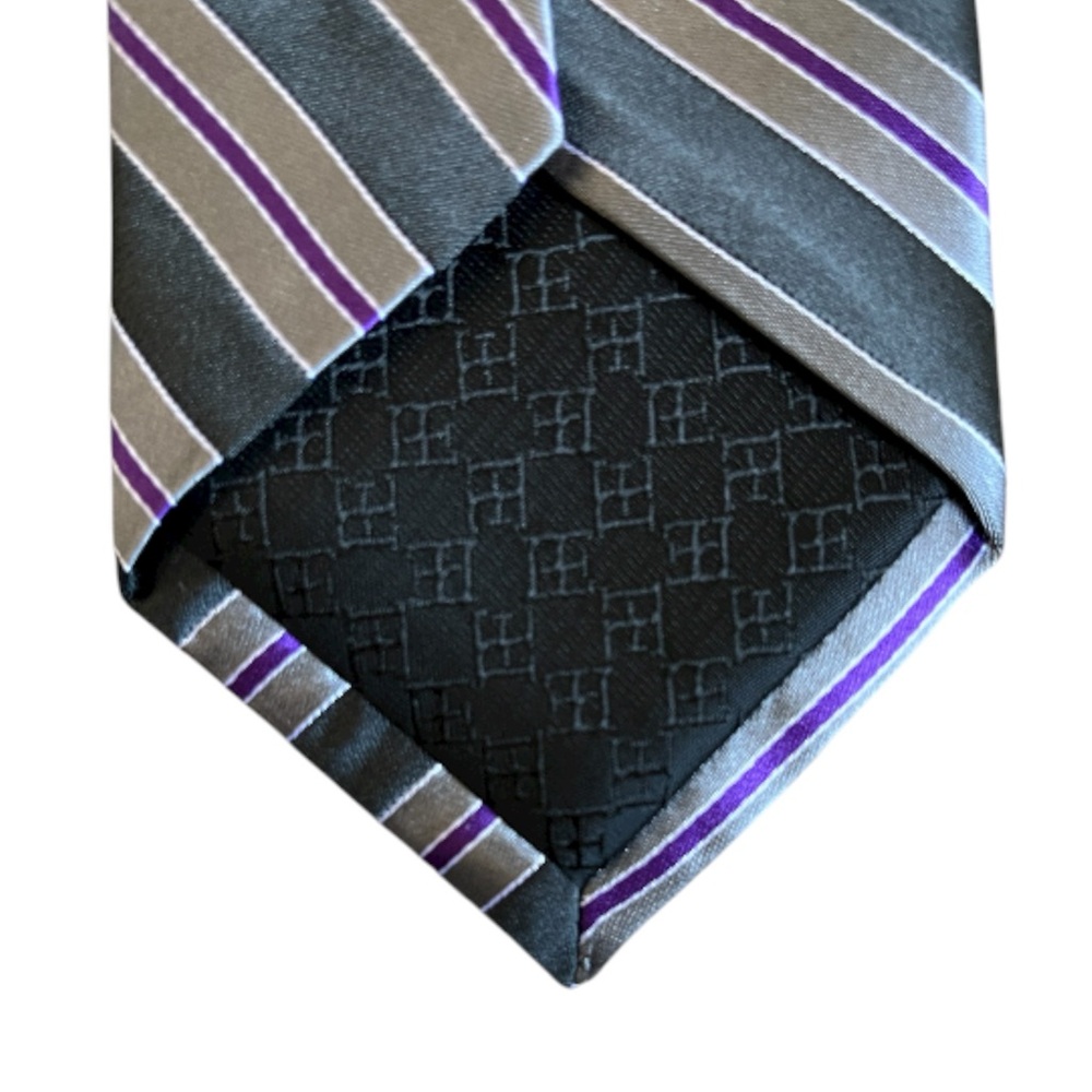 100% Silk Perry Ellis Tie - Picture 2 of 4